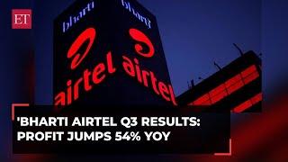 Bharti Airtel Q3 Results Profit jumps 54% YoY to Rs 2442 crore ARPU at Rs 208