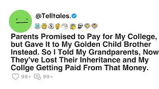 Parents Promised to Pay for My College but Gave It to My Golden Child Brother Instead. So I Told...