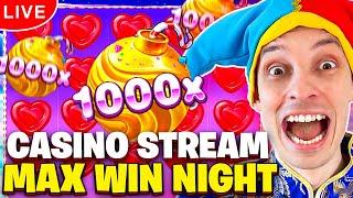MAX WIN NIGHT Slots Live - Casino Stream Biggest Wins with mrBigSpin