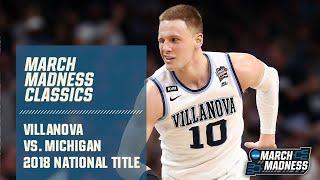 2018 March Madness NCAA title game Villanova v. Michigan FULL