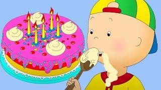 Birthday Cake  Caillou Cartoon