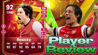 Fun Card 92 Rated Golazo Hero Tomas Rosicky FC 24 Player Review