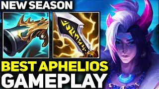 RANK 1 BEST APHELIOS IN THE WORLD NEW SEASON AMAZING GAMEPLAY  League of Legends