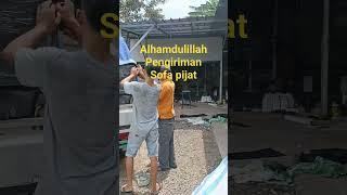 Proses pengiriman sofa pijat refleksi kelapa gading jakarta Bandung Bogor depok