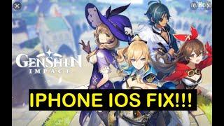 GENSHIN IMPACT IOS IPHONE CRASH FIX