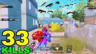 SUPER BEST GAMEPLAY of SEASON 14  33 KILLS SOLO vs SQUADS  PUBG MOBILE