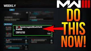 *EASY* How to Get 10 Longshots with KV Broadside MW3