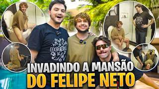 BRINO INVADIU A MANSÃO DO FELIPE NETO COM O T3DDY