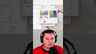 How to add custom color in Revit color palette #revit #shorts #tipsandtricks
