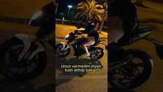 MOTORCU KIZ İLE BAKIŞTIK  #automobile #smartphone #bikelife #motovlog #bikers #gopro #forza250 #r