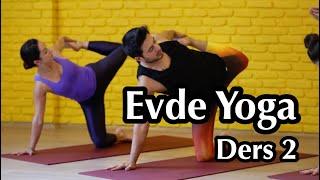 Evde Yoga Ders-2  Her Seviyeye Uygun