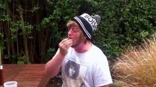 SWALLOWING MASSIVE HOT DOG WHOLE