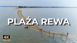 Plaża Rewa  Plaża w Rewie z drona  Lato  LECE W MIASTO™ 4k