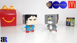 2023 Warner Bros 100th Anniversary McDonalds Happy Meal Set Collection  SUPERMAN & TOM