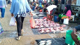 Pasar Ikan Tradisional di Papua Harga Ikan hanya 10 RIBU rupiah