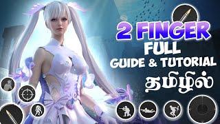 BEST 2 FINGER CONTROLS SETTING IN BGMI  2 FINGER CLAWTHUMB CONTROL SETTINGS IN BGMI TAMIL 2023