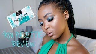 NYX in your element WATER  Review + Demo  Makeup Tutorial  Thandi Gama