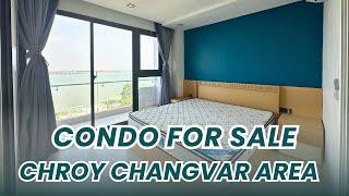 CONDO FOR SALE IN PHNOM PENH  CHROY CHANGVAR  CAMBODIA REAL ESTATE