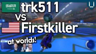 trk511 vs Firstkiller  LIVE from RLCS  1v1 Showmatch