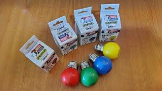 Horoz Electric Colored LED Bulb Set