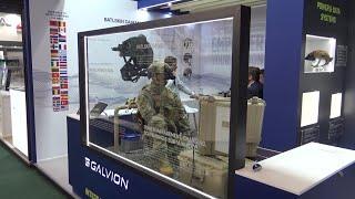 Galvion combat helmet power solutions for military applications   Quaze Eurosatory 2024