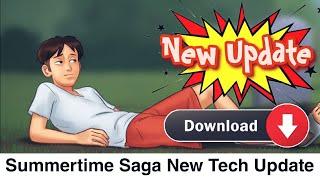 Finnally NEW TECH UPDATE v21.0.0 Download Now  Summertime Saga New Update  StarSip Gamer