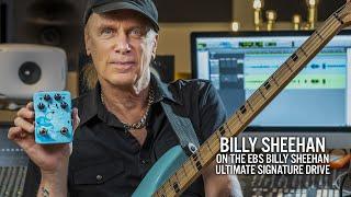 Billy Sheehan on his Ultimate Signature Drive pedal by EBS