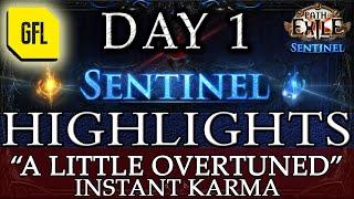 Path of Exile 3.18 SENTINEL DAY # 1 Highlights A LITTLE OVERTUNED INSTANT KARMA and more...
