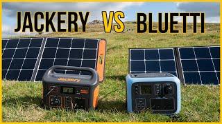 Jackery Explorer 500 Bluetti AC50S review  Best 500Wh power station?  SolarSaga 100 SP120 solar