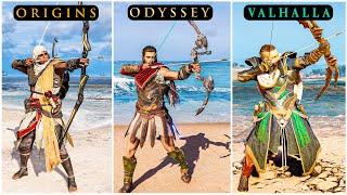 Assassins Creed Origins vs AC Odyssey vs AC Valhalla - Which Game is Best? Part - 2