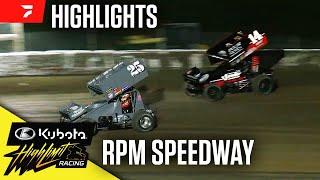 Kubota High Limit Racing at RPM Speedway 41424  Highlights