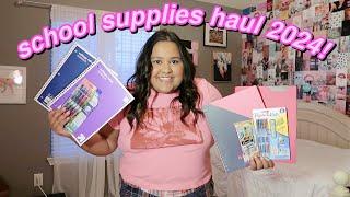 back to school supplies shopping haul 2024 