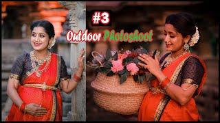 ಉತ್ತರ ಕನ್ನಡತಿ ಲುಕ್ ನಲ್ಲಿ ದಕ್ಷಿಣ ಕನ್ನಡತಿ  Part 3  My Maternity Out door shoot  Pooja K Raj Vlogs