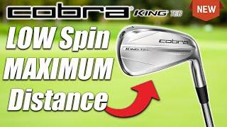 The NEW Cobra King Tec Irons Review  Unmatched Precision LOW Spin And MAXIMUM Distance