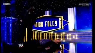 Mick Foley Defeats Chris Jericho