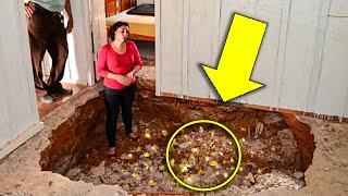 Woman Digs a Hole Underneath Her Bed and What She Found Made History