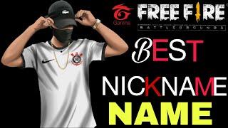 Top Best Nickname 2023 Free Fire  Gerena Free Fire Nickname🫶