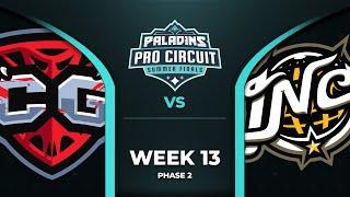 PALADINS Pro Circuit Carnage Gaming vs Incontrol Nation Phase 2 Week 13