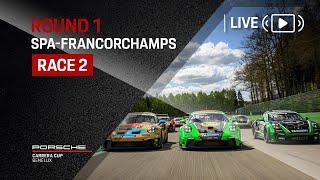 ROUND 1 - RACE 2 - Porsche Carrera Cup Benelux Season 2024 at Spa-Francorchamps