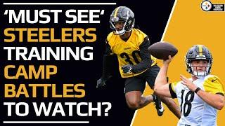 What Steelers Training Camp Battles Could Be The Most Interesting To Watch?