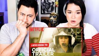 GUNJAN SAXENA The Kargil Girl  Netflix India  Trailer Reaction  Jaby Koay & Achara