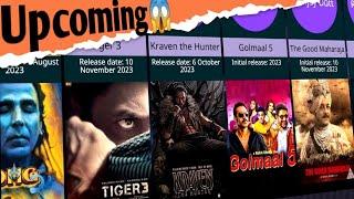 Upcoming BIG Movies Releasing June To September 2023  Upcoming Bollywood Hollywood South Indian