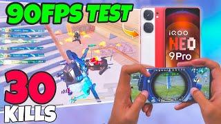 iQOO Neo 9 Pro BGMI  eSports GAMING Phone  Test on Fps Meter