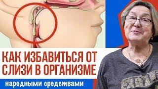 КАК ИЗБАВИТЬСЯ ОТ СЛИЗИ В ОРГАНИЗМЕ