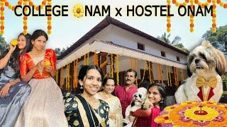 Onam celebration at COLLEGE x HOSTEL #vlog #onam #trending #viralvideo