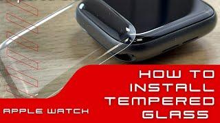 Ultimate Guide Installing Tempered Glass Screen Protector with LOCA Adhesive on Apple Watch