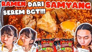 BAHAYA RAMEN TAICHAN DARI SAMYANG PAKE BAKSO URAT LVL. 100