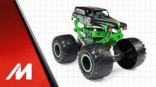 How To Build the Monster Jam Grave Digger Truck - MeccanoErector Junior