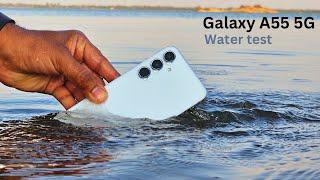 Samsung Galaxy A55 Water Test  IP67 Water and Dust Resistant