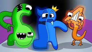 RAINBOW FRIENDS Become NUMBER LORE? Cartoon Animation